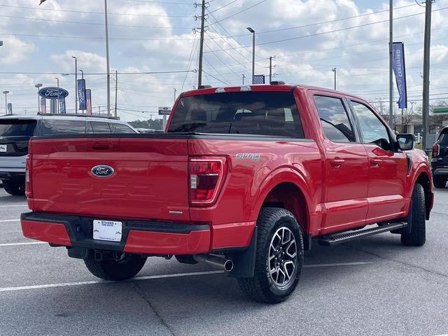 2023 Race Red Ford F-150 XLT 4X4 Truck