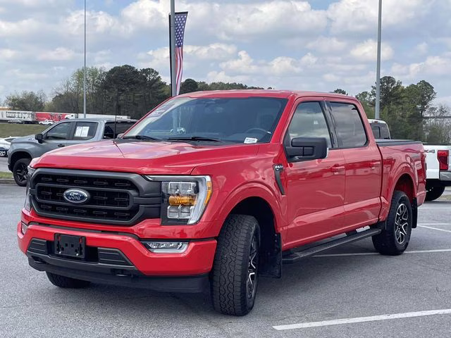 2023 Race Red Ford F-150 XLT 4X4 Truck
