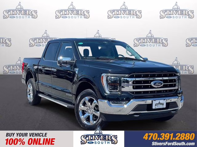 2023 Black Metallic Ford F-150 Lariat 4X4 Truck