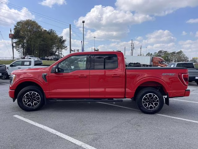 2023 Race Red Ford F-150 XLT 4X4 Truck