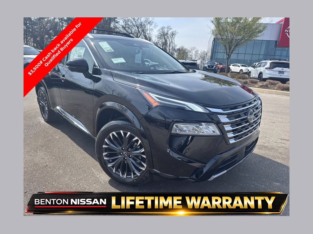 2026 Super Black Nissan Rogue Platinum AWD SUV