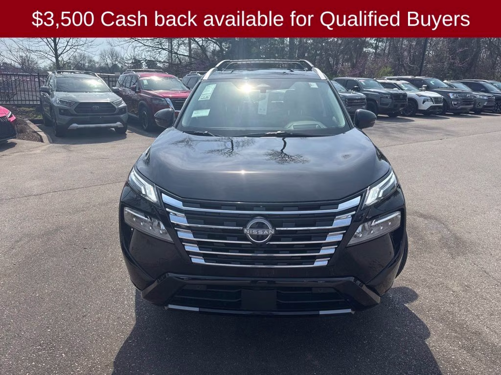 2026 Super Black Nissan Rogue Platinum AWD SUV