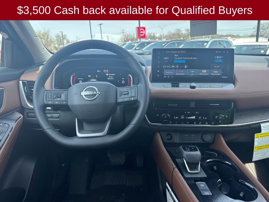 2026 Super Black Nissan Rogue Platinum AWD SUV