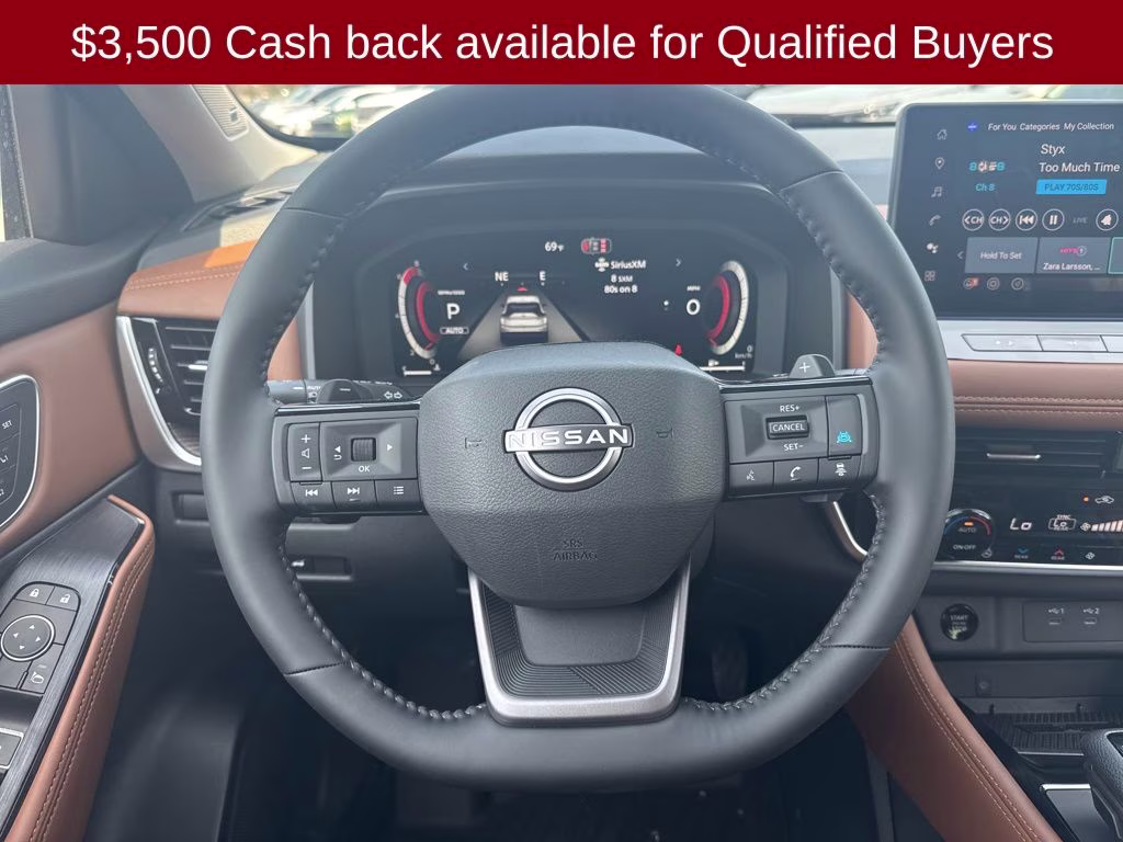 2026 Super Black Nissan Rogue Platinum AWD SUV