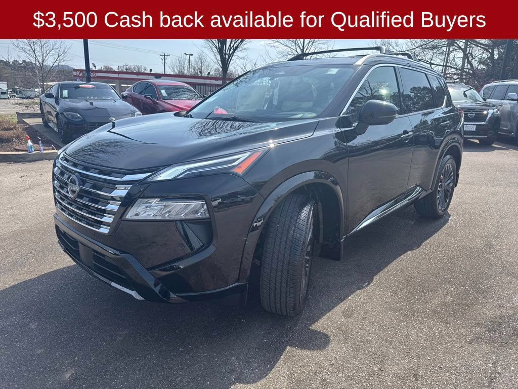 2026 Super Black Nissan Rogue Platinum AWD SUV