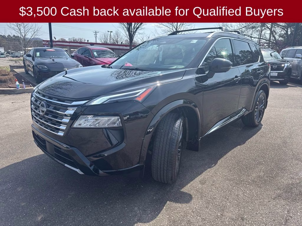 2026 Super Black Nissan Rogue Platinum AWD SUV