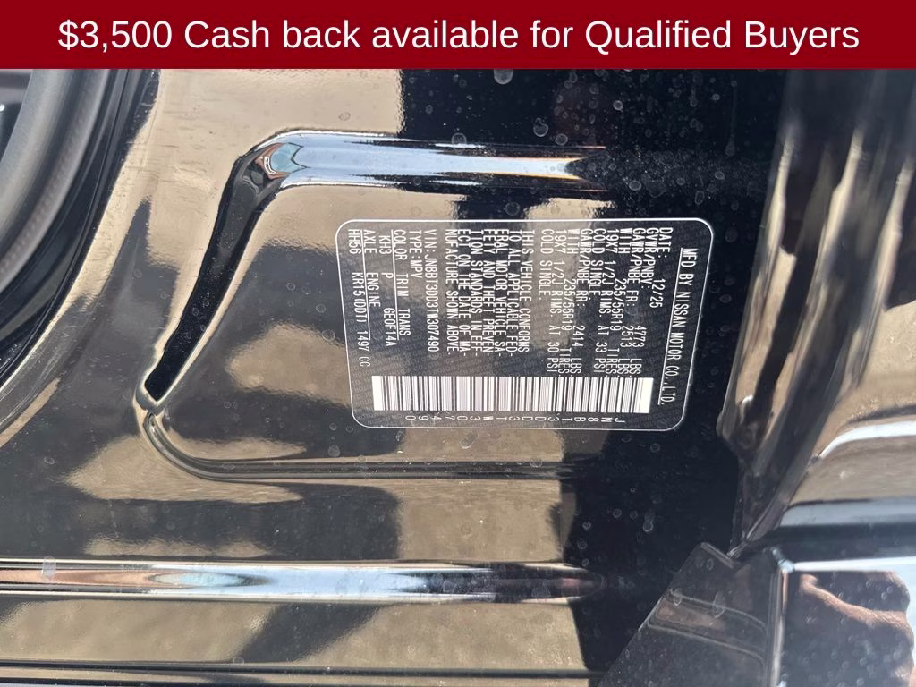 2026 Super Black Nissan Rogue Platinum AWD SUV