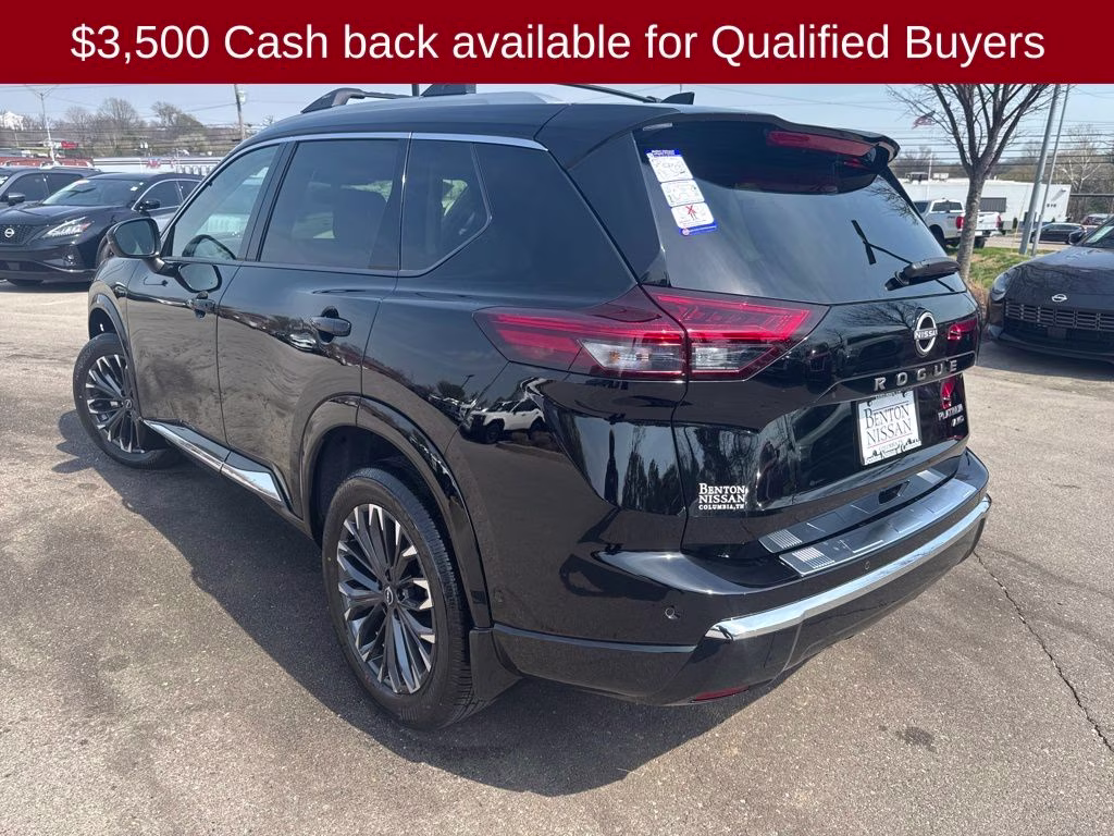 2026 Super Black Nissan Rogue Platinum AWD SUV