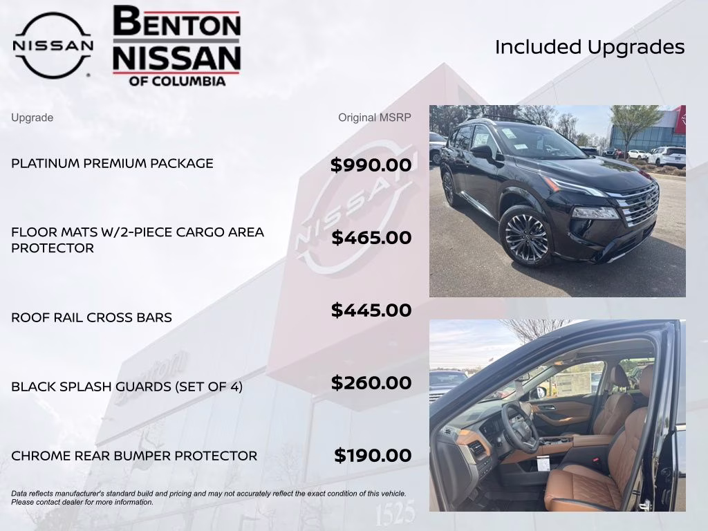 2026 Super Black Nissan Rogue Platinum AWD SUV