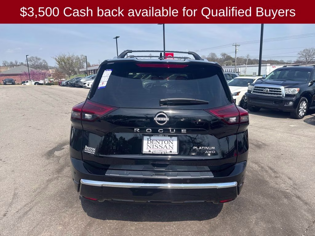 2026 Super Black Nissan Rogue Platinum AWD SUV