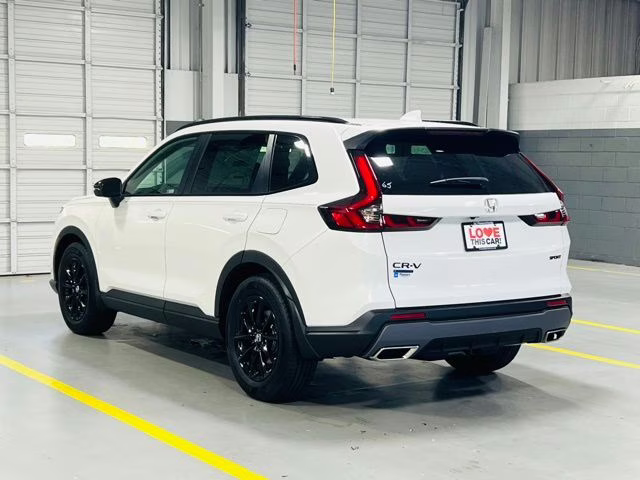 2026 Platinum White Pearl Honda CR-V Hybrid Sport FWD SUV