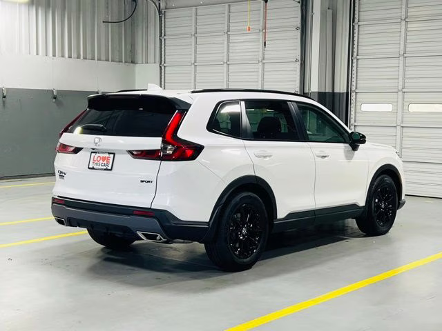 2026 Platinum White Pearl Honda CR-V Hybrid Sport FWD SUV