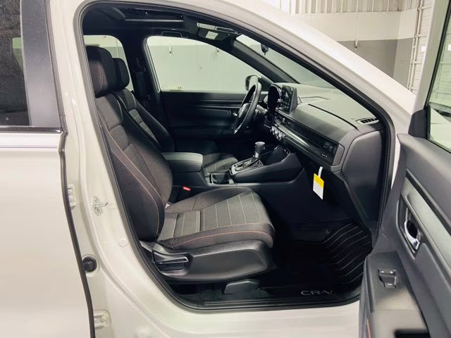2026 Platinum White Pearl Honda CR-V Hybrid Sport FWD SUV