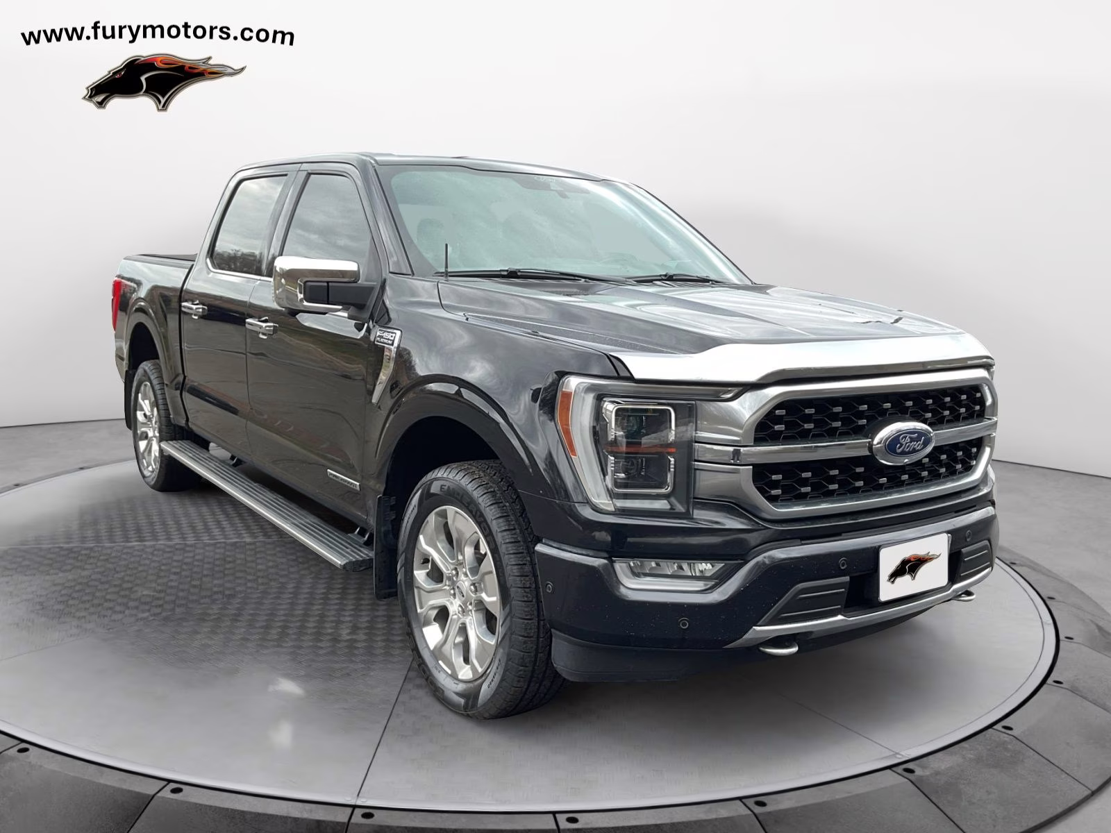 2021 Black Metallic Ford F-150 Platinum 4X4 Truck