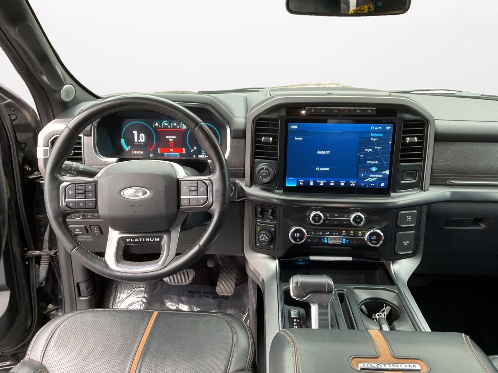 2021 Black Metallic Ford F-150 Platinum 4X4 Truck