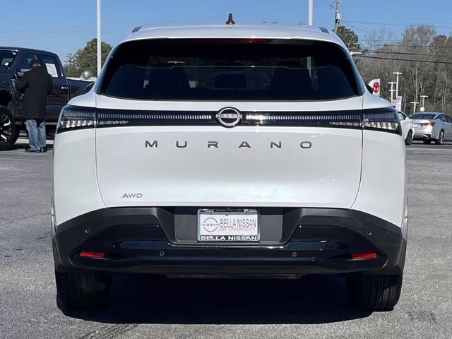 2025 Everest White Pearl Tricoat Nissan Murano SV AWD SUV