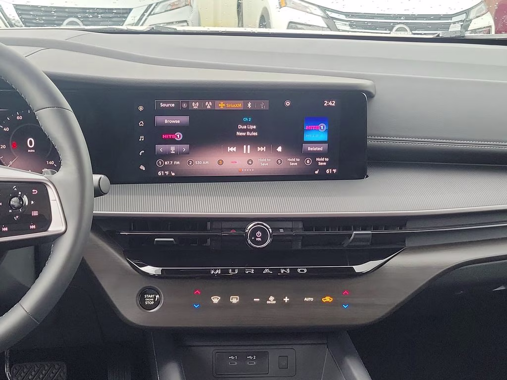 2025 Everest White Pearl Tricoat Nissan Murano SV AWD SUV