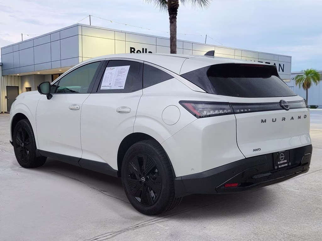 2025 Everest White Pearl Tricoat Nissan Murano SV AWD SUV