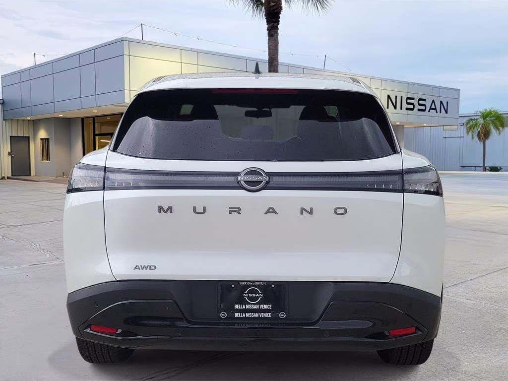 2025 Everest White Pearl Tricoat Nissan Murano SV AWD SUV