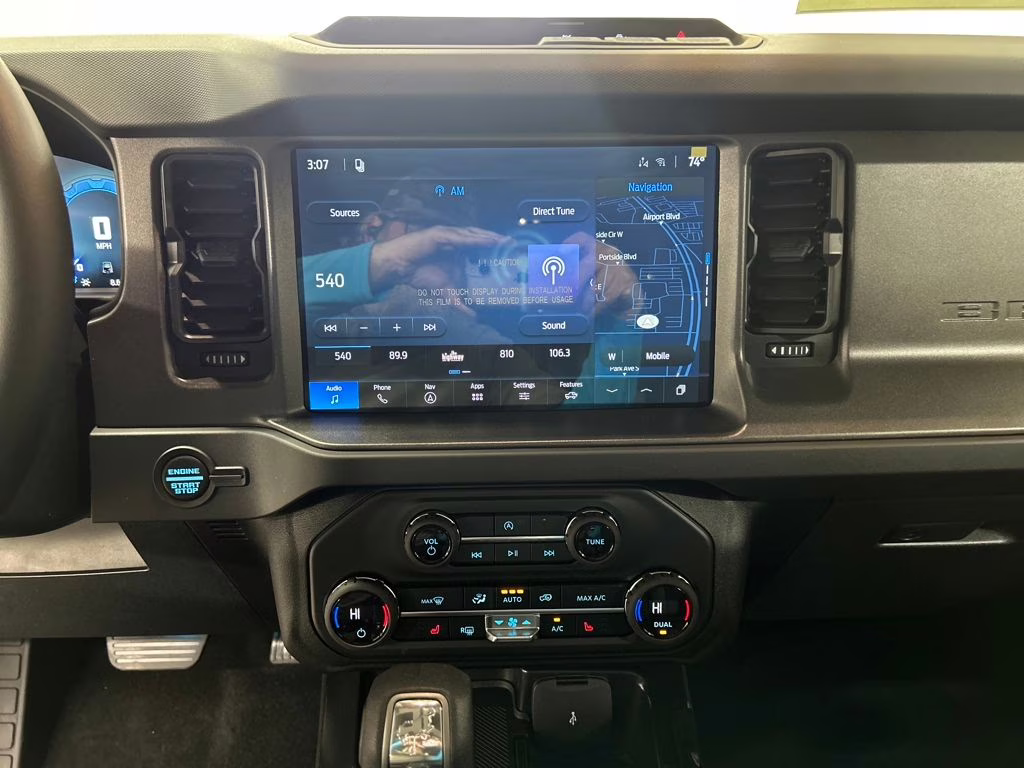 2026 SHADOW BLACK Ford Bronco Big Bend 4X4 SUV