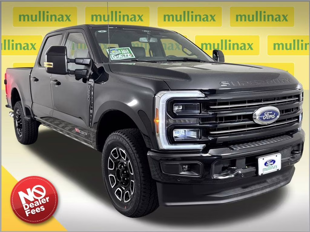 2026 Agate Black Metallic Ford Super Duty F-250 SRW Platinum 4X4 Truck