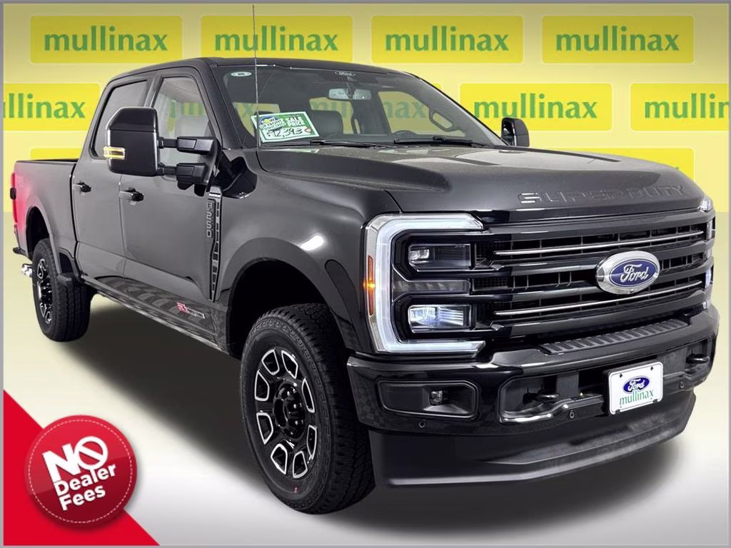 2026 Agate Black Metallic Ford Super Duty F-250 SRW Platinum 4X4 Truck
