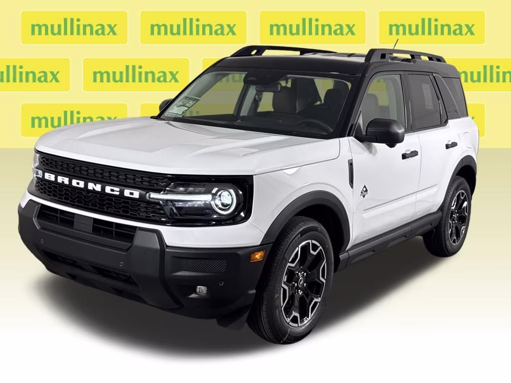 2026 Oxford White Ford Bronco Sport Outer Banks 4X4 SUV