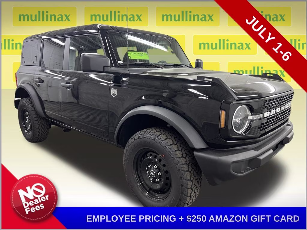 2026 SHADOW BLACK Ford Bronco Big Bend 4X4 SUV