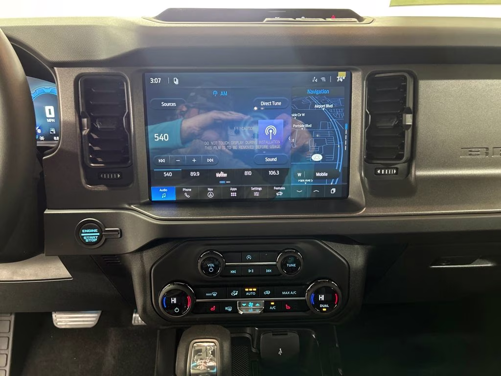 2026 SHADOW BLACK Ford Bronco Big Bend 4X4 SUV