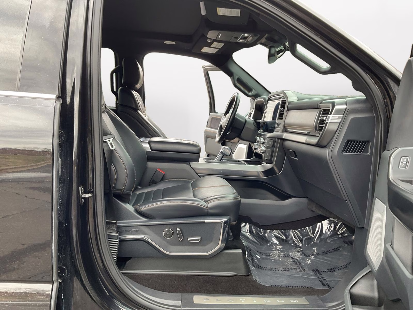 2021 Black Metallic Ford F-150 Platinum 4X4 Truck