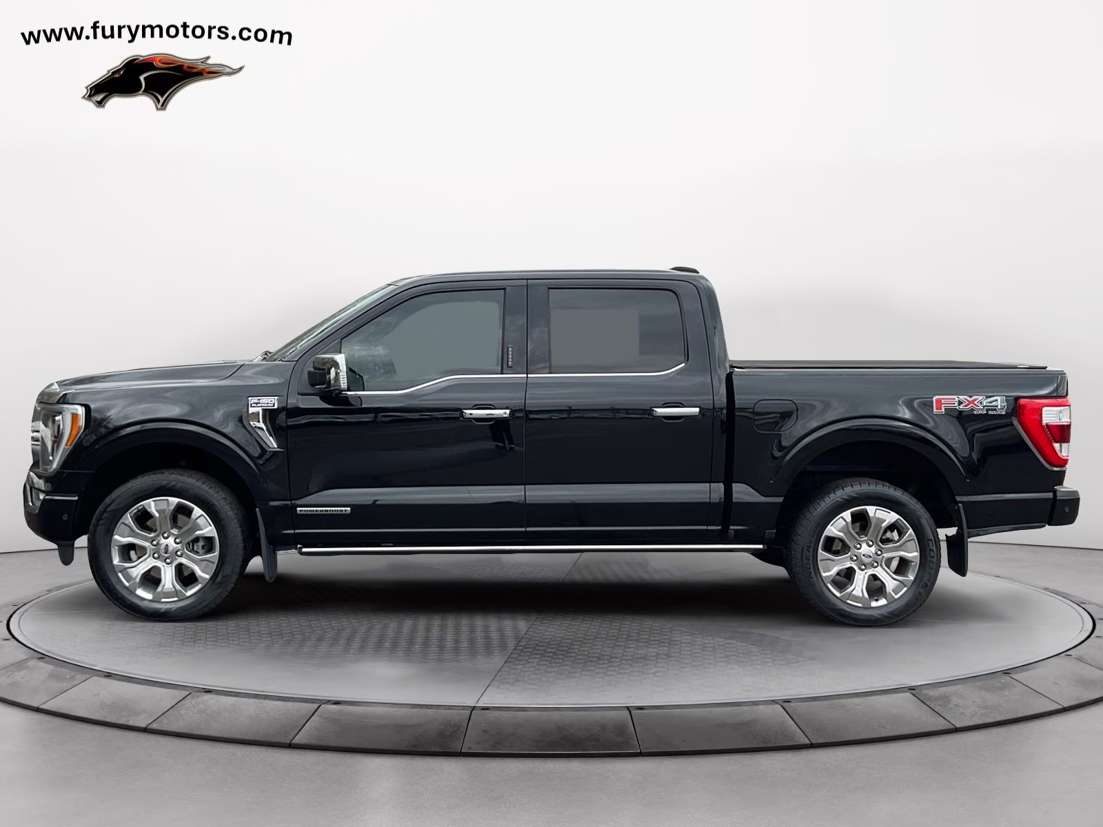 2021 Black Metallic Ford F-150 Platinum 4X4 Truck