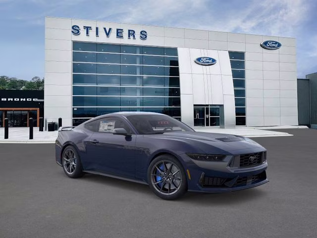 2026 Blue Ford Mustang Dark Horse RWD Coupe