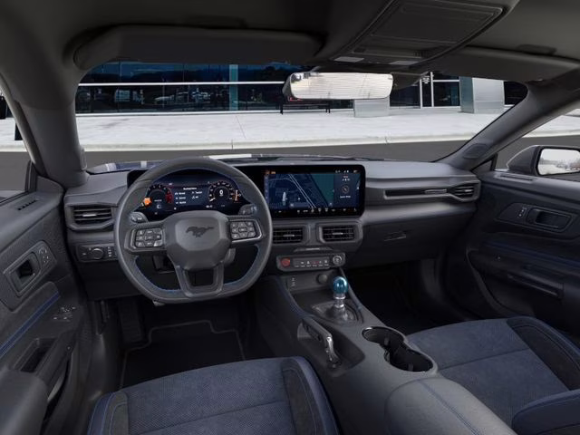 2026 Blue Ford Mustang Dark Horse RWD Coupe