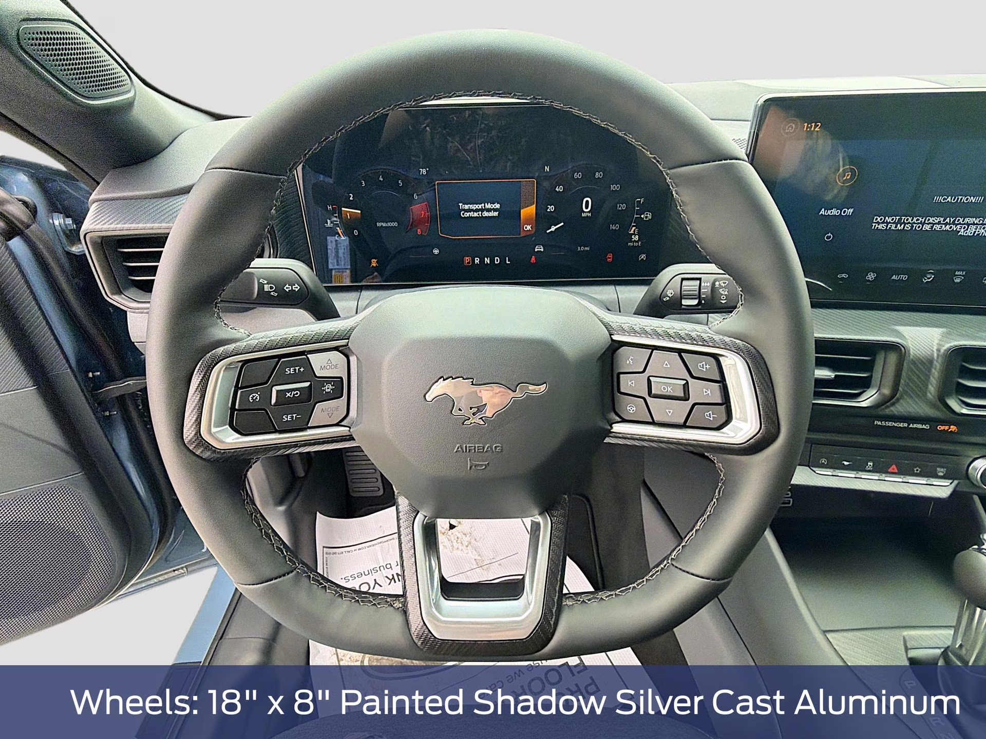 2026 Vapor Blue Metallic Ford Mustang EcoBoost RWD Coupe