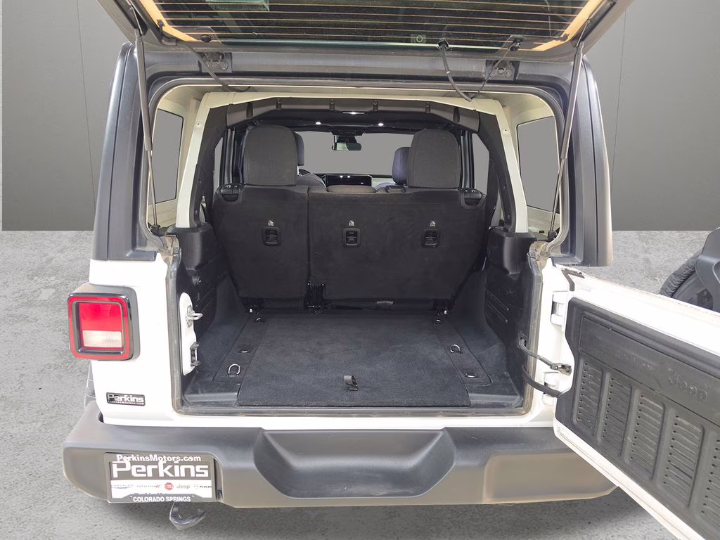 2024 Bright White Clearcoat Jeep Wrangler Sport S 4X4 SUV