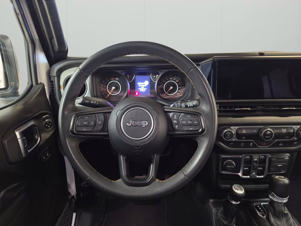 2024 Bright White Clearcoat Jeep Wrangler Sport S 4X4 SUV