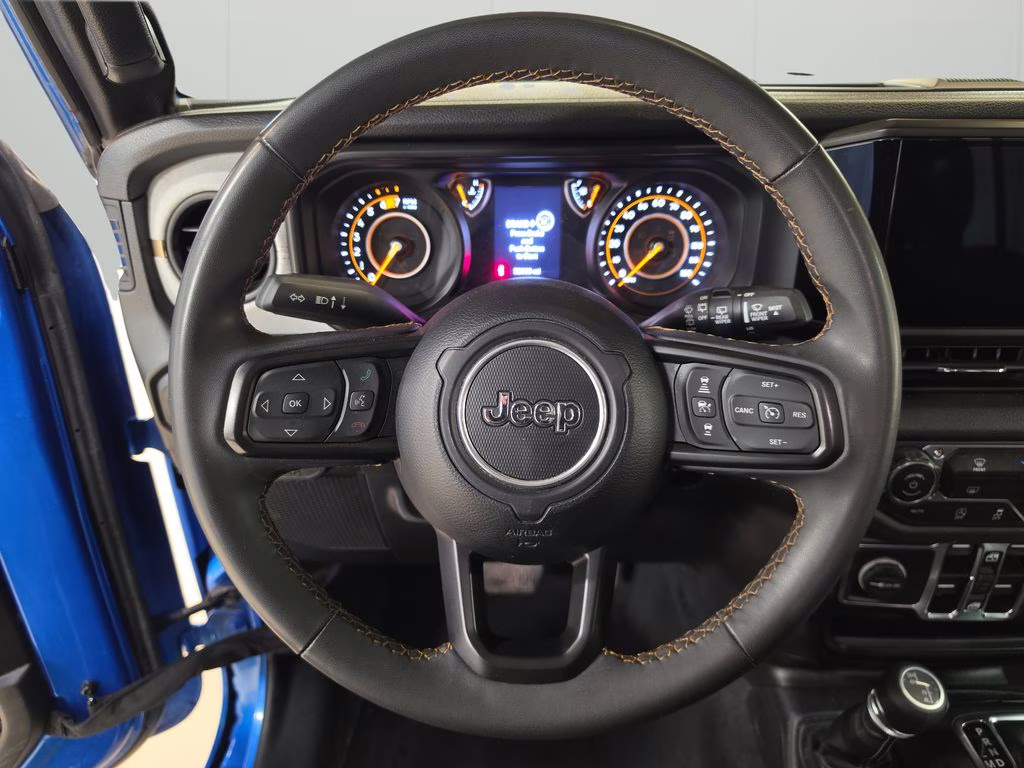 2024 Hydro Blue Pearl Coat Jeep Wrangler Sport S 4X4 SUV