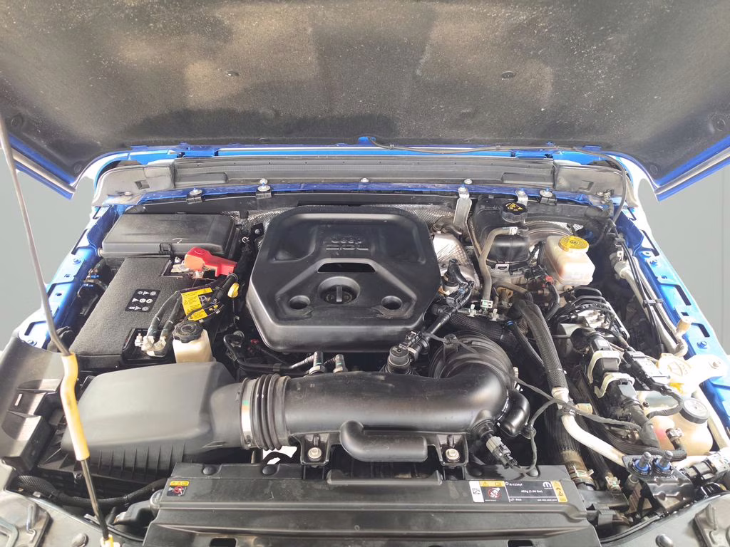 2024 Hydro Blue Pearl Coat Jeep Wrangler Sport S 4X4 SUV