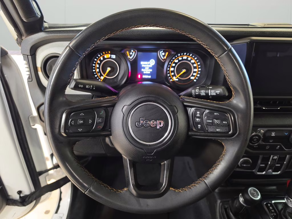 2024 Bright White Clearcoat Jeep Wrangler Sport S 4X4 SUV