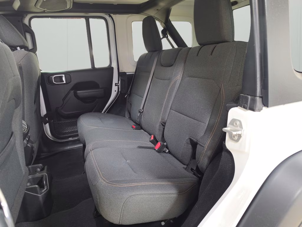 2024 Bright White Clearcoat Jeep Wrangler Sport S 4X4 SUV