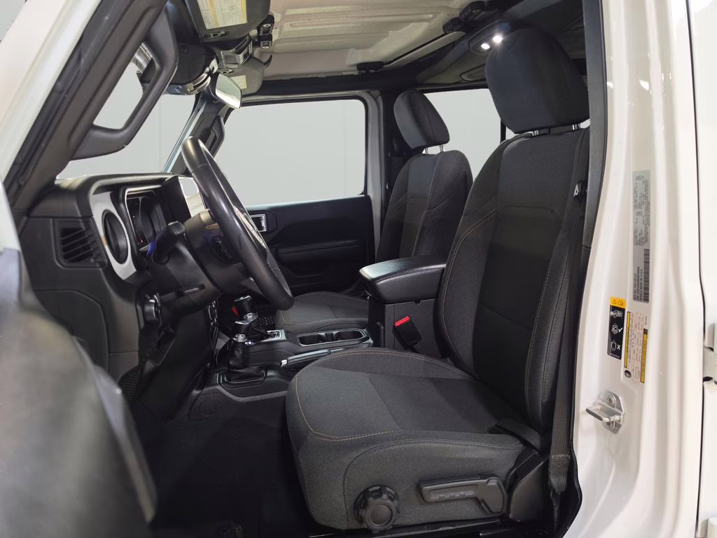 2024 Bright White Clearcoat Jeep Wrangler Sport S 4X4 SUV