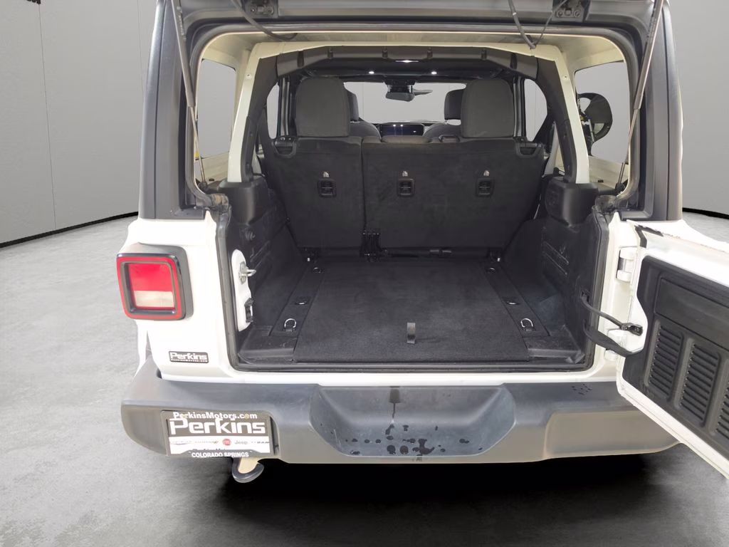 2024 Bright White Clearcoat Jeep Wrangler Sport S 4X4 SUV