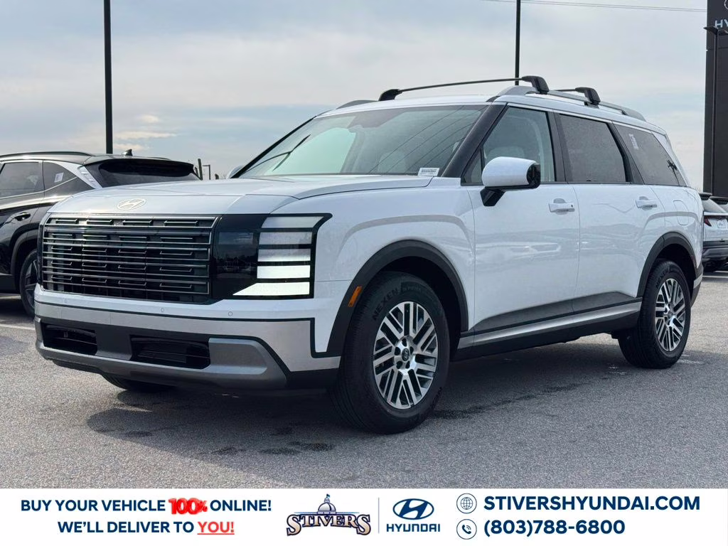 2026 Creamy White Pearl Hyundai Palisade SEL FWD SUV