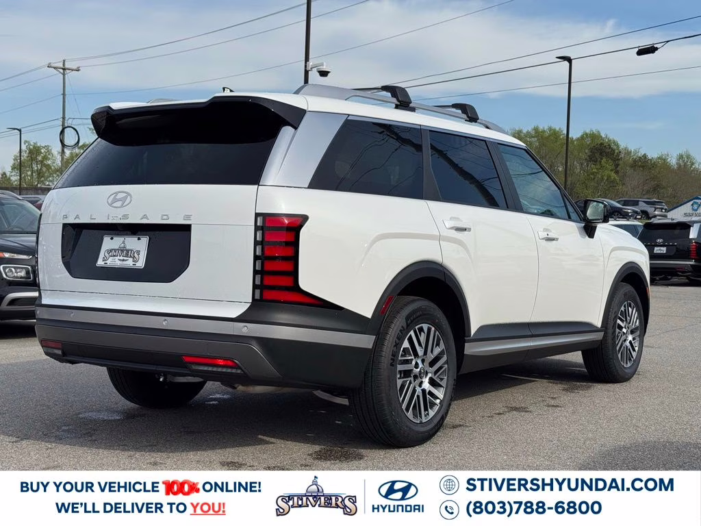2026 Creamy White Pearl Hyundai Palisade SEL FWD SUV