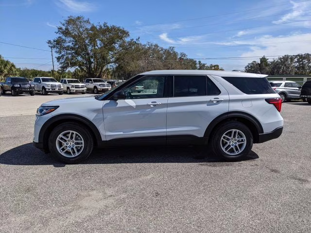 2026 Space White Metallic Ford Explorer Active RWD SUV