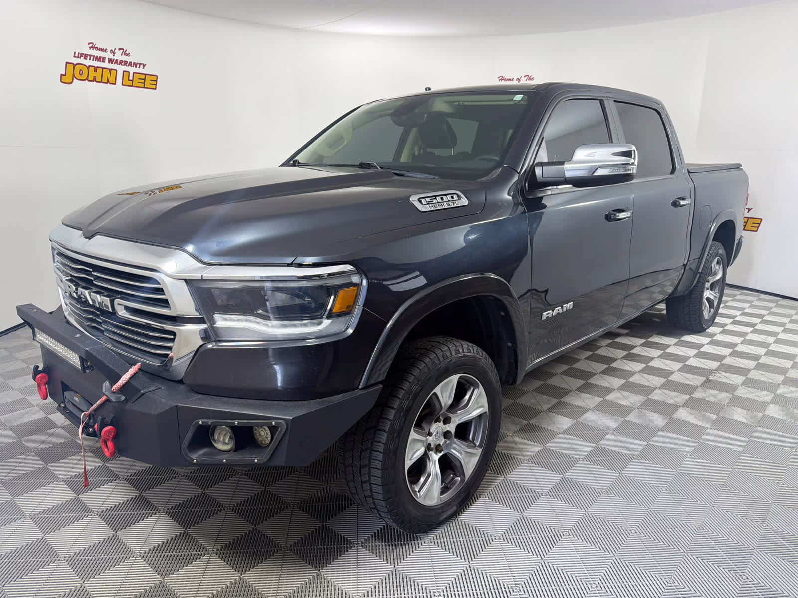 2020 Maximum Steel Metallic Clearcoat Ram 1500 Laramie 4X4 Truck