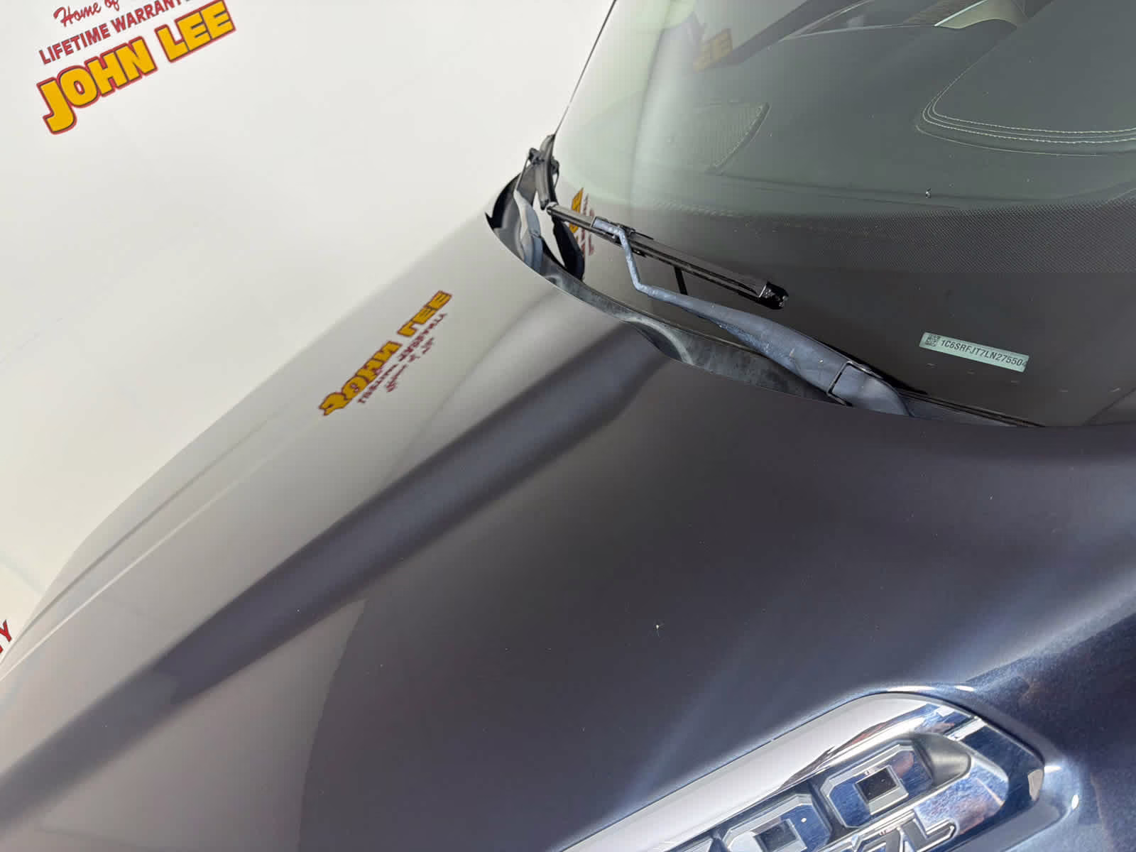 2020 Maximum Steel Metallic Clearcoat Ram 1500 Laramie 4X4 Truck