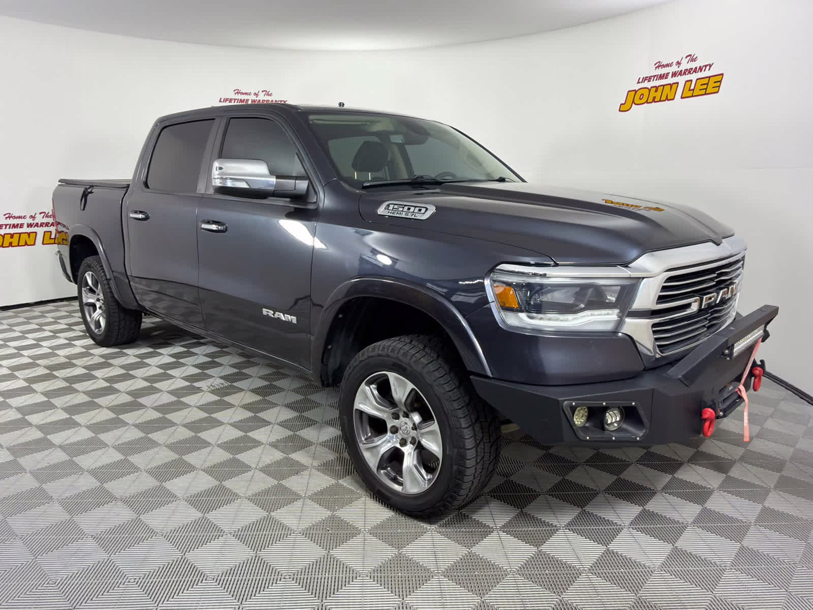 2020 Maximum Steel Metallic Clearcoat Ram 1500 Laramie 4X4 Truck