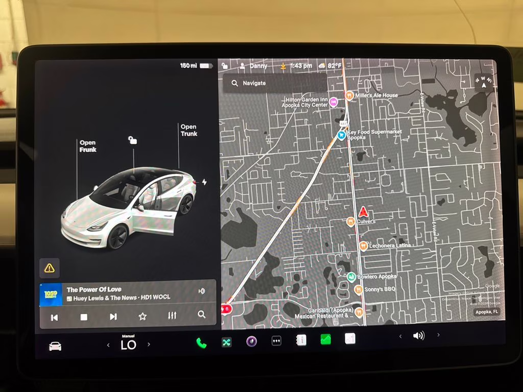 2021 Pearl White Multi-Coat Tesla Model 3 Standard Range Plus RWD Sedan