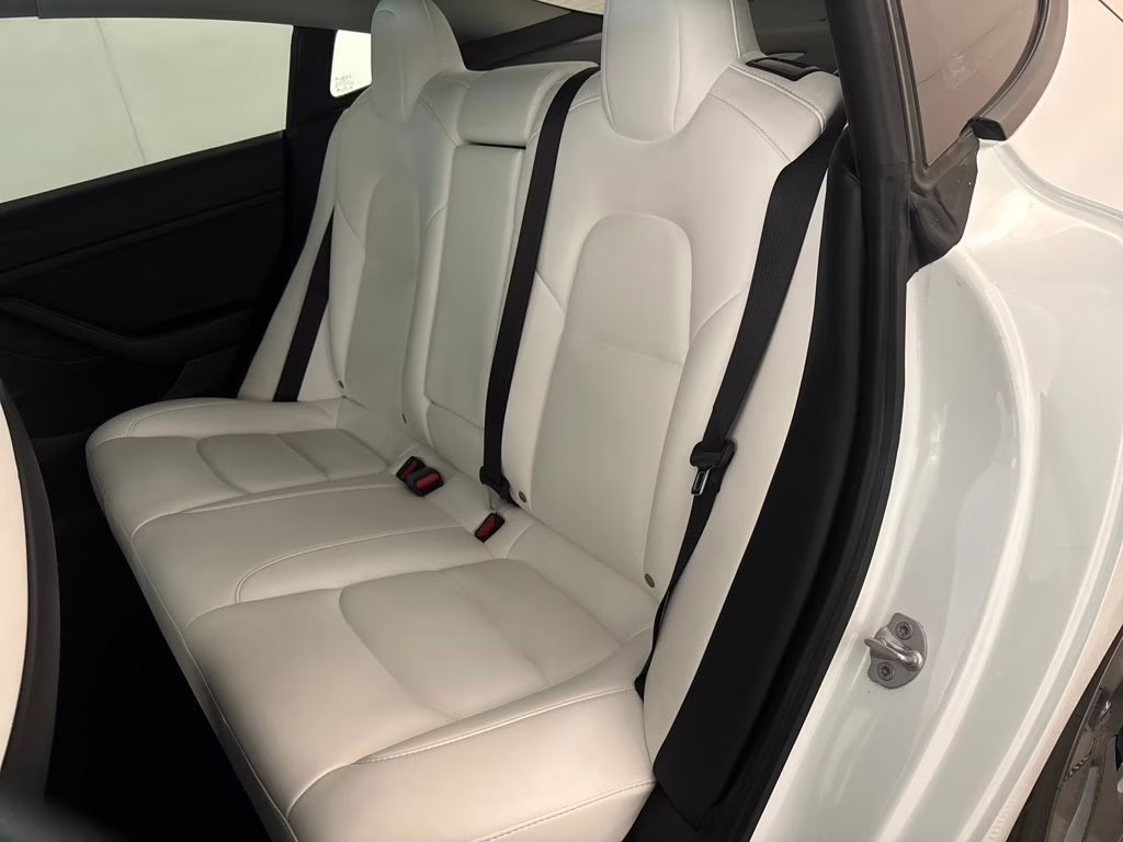2021 Pearl White Multi-Coat Tesla Model 3 Standard Range Plus RWD Sedan